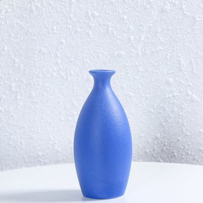 Minimalistischer Texturierter Keramik Blumen Vase Brehn