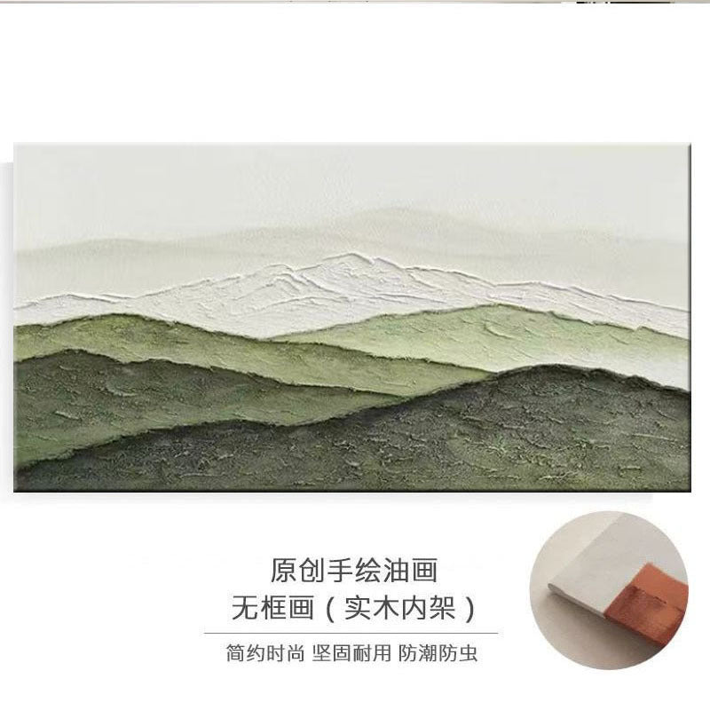 Texturierte Landschaft Leinwand Kunst