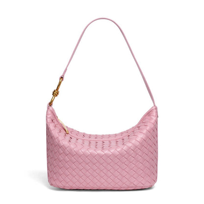 Stylische Geflochtene Leder-Handtasche Brehn
