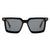 Damen Sonnenbrille im modernen, quadratischen Design mit polarisierten Gläsern Brehn
