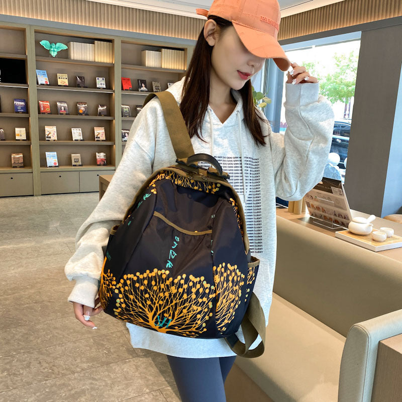 Stylische Canvas-Rucksack Brehn