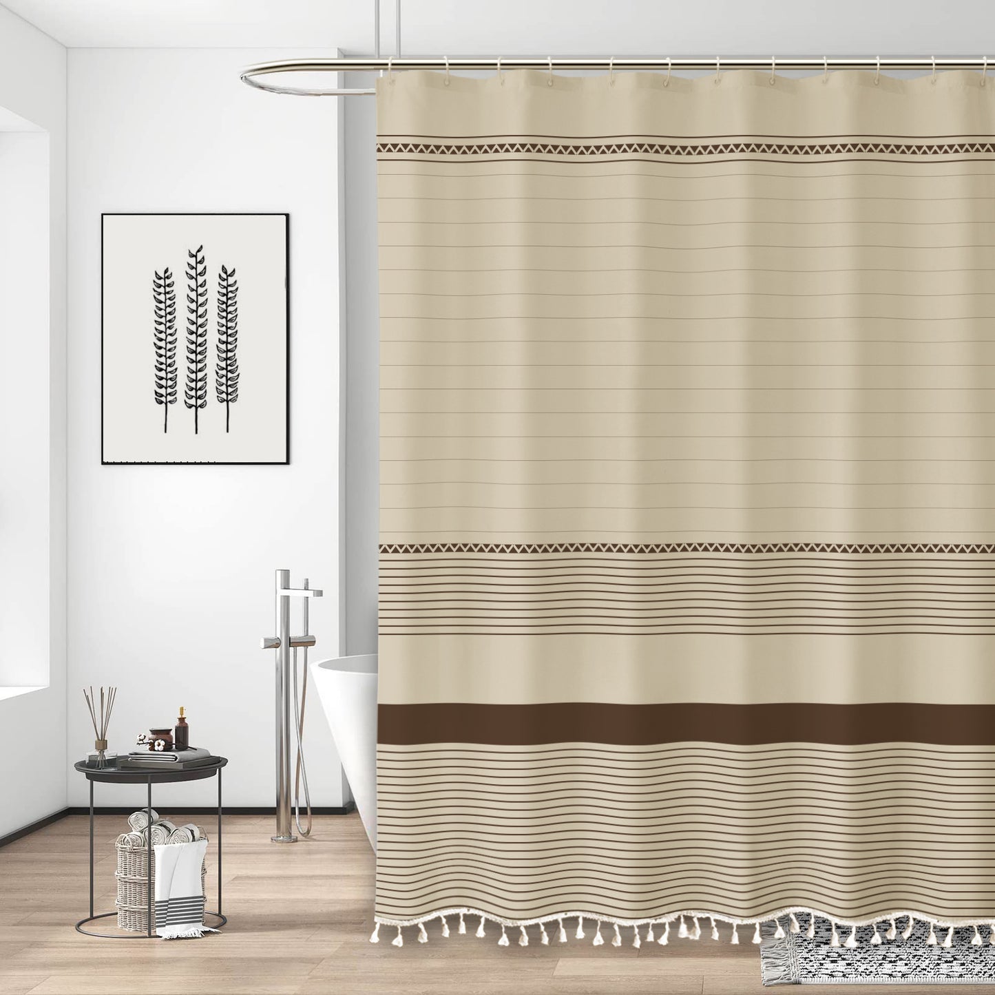 Dekorative Badezimmer Duschvorhang Brehn
