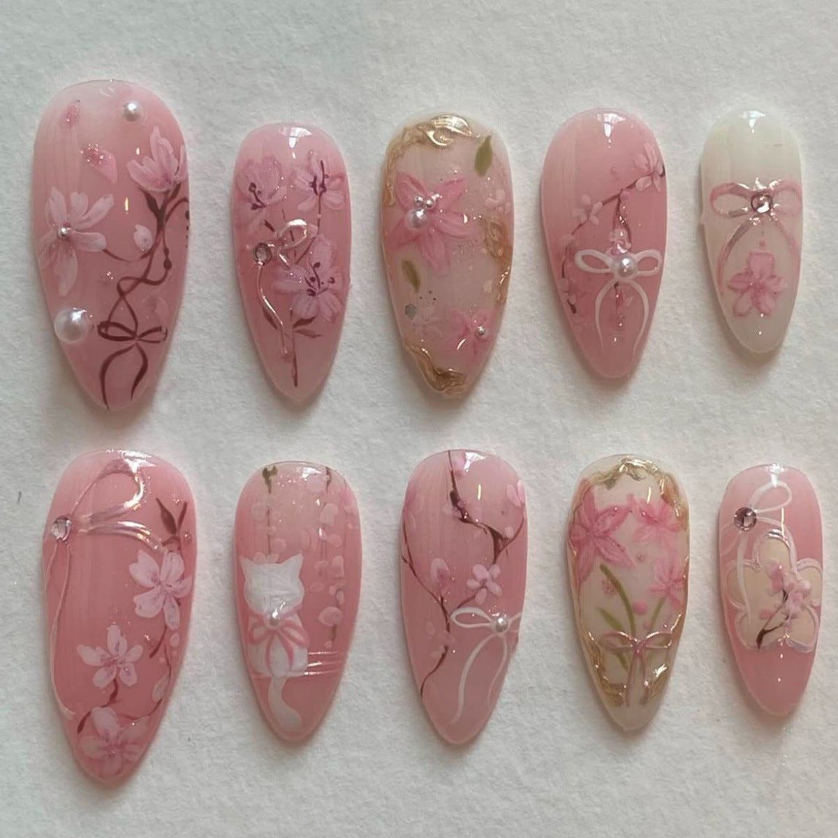 Thematic Artisan Press-On Nail Set Brehn