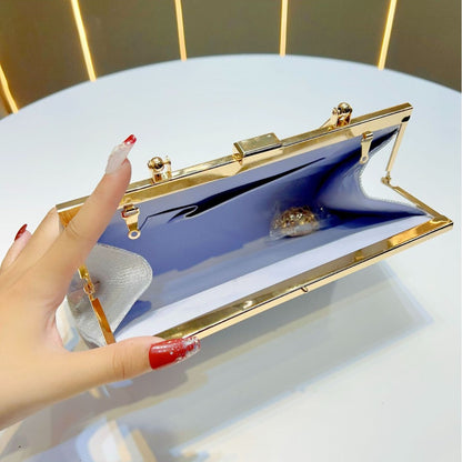 Dekorative Perlenhandtasche