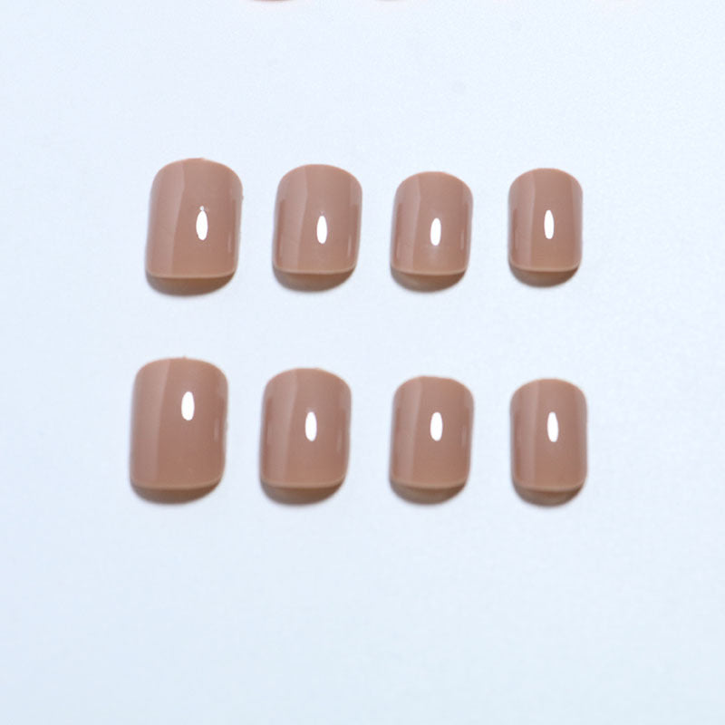Premium Glänzendes Fake Nail Set Brehn