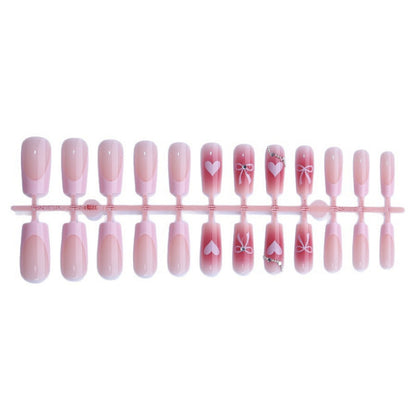 Elegantes Designer Press-On Nagelset Brehn