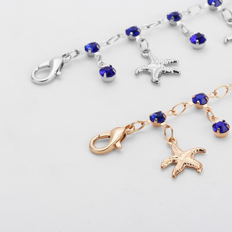 Seestern Charm Fußkette Brehn