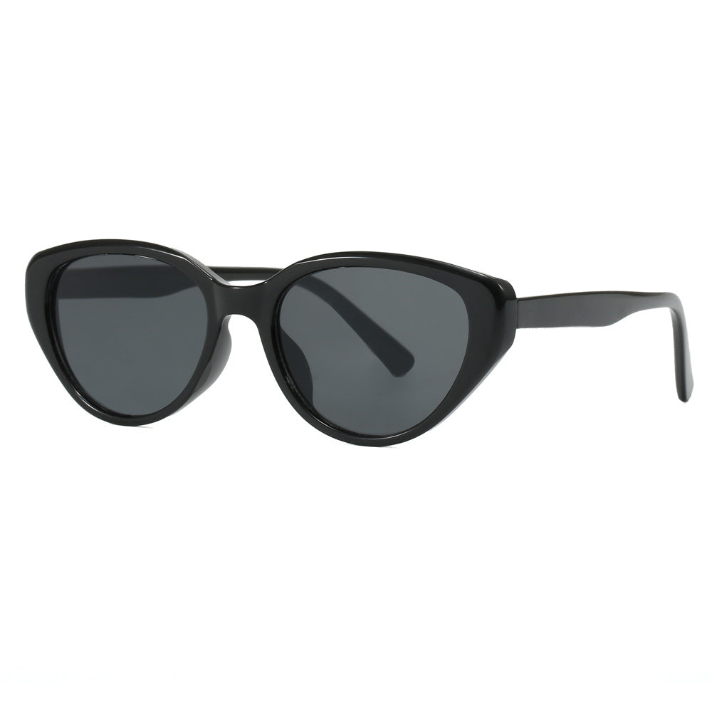 Damen Cat-Eye Sonnenbrille mit trendigem Leopardenmuster Brehn