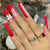 Themed Holiday Press-On Nail Set Brehn