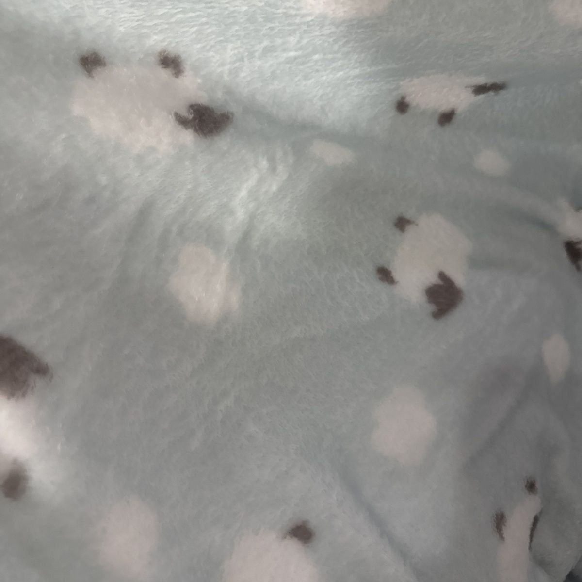 Weiches Fleece Schafdruckdecke