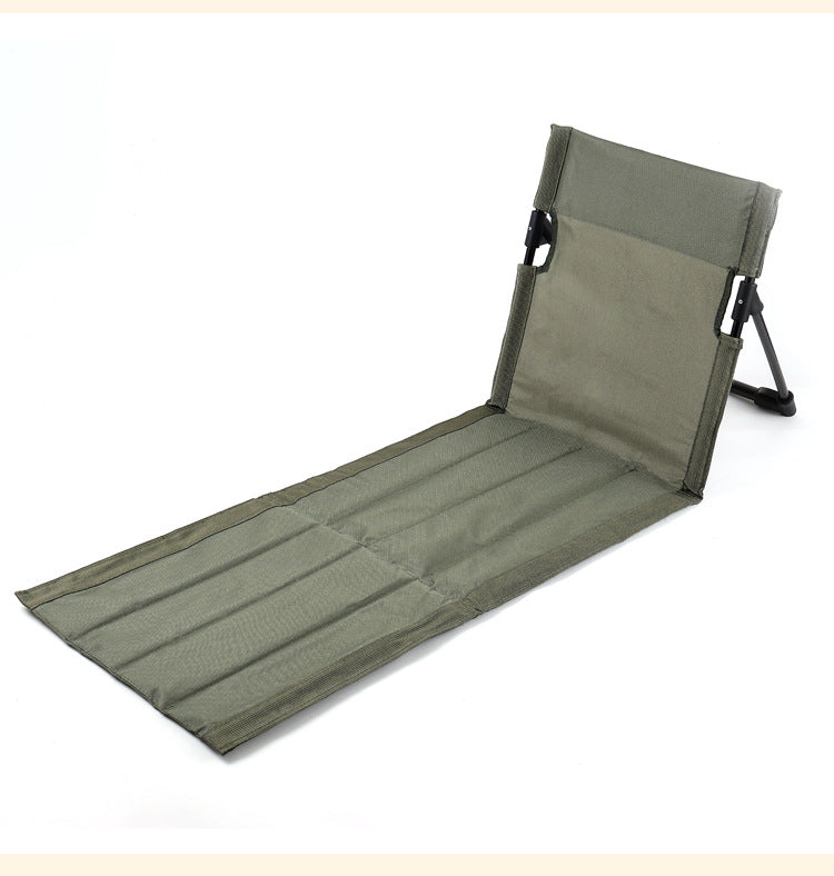 Faltbare Campingliege Mit Ergonomischer Rückenlehne Brehn