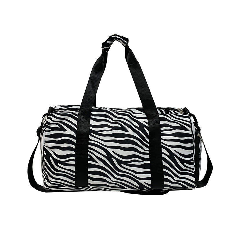 Modische Zebra Muster Sport Duffle Bag Brehn