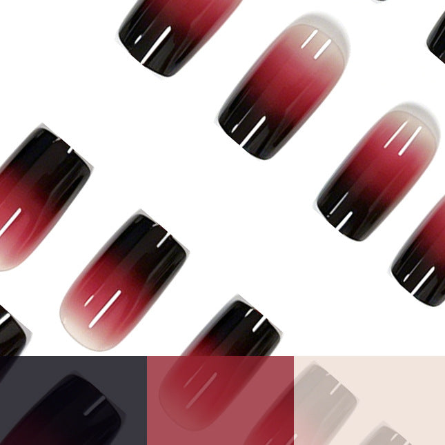 Ombre Akryl-Nagelverlängerungen Brehn