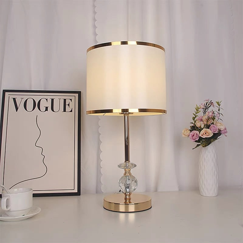 Moderne Kristall-Akzent-Tischlampe