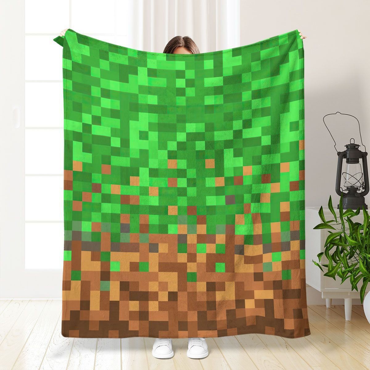 Pixelierte Gaming-Decke