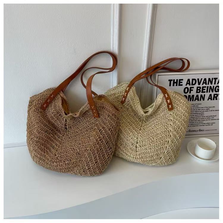 Handtasche mit Raffiniertem Geflecht Brehn