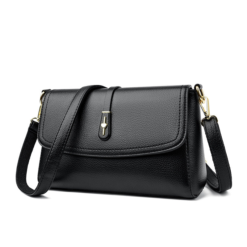 Elegante Leder Umhängetasche