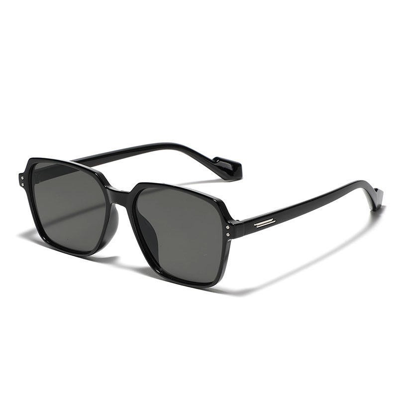 Damen quadratische Sonnenbrille mit modischem Kunststoffrahmen und polarisierten Gläsern Brehn