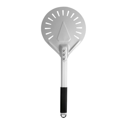 perforierte Aluminium-Pizzaschaufel mit ergonomischem rutschfestem Griff Brehn