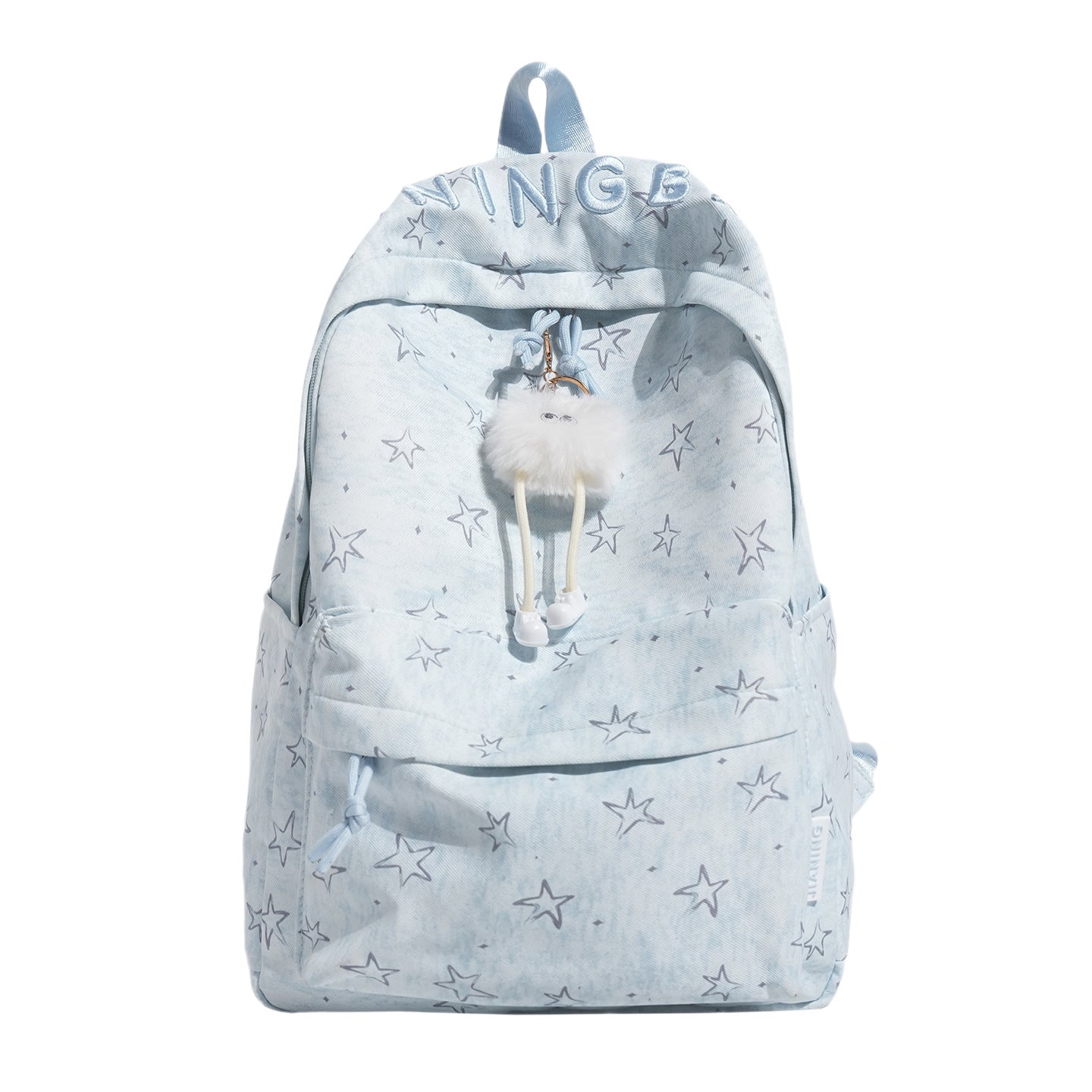 Damen stilvoller Stern-Print Rucksack Brehn