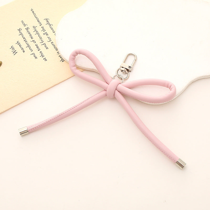 Stylischer Schleifen-Knoten Schlüsselanhänger Halter Brehn
