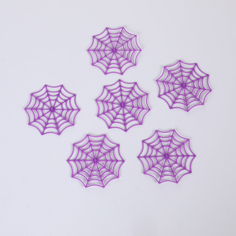 Dekorative Spinnennetz Aufkleber