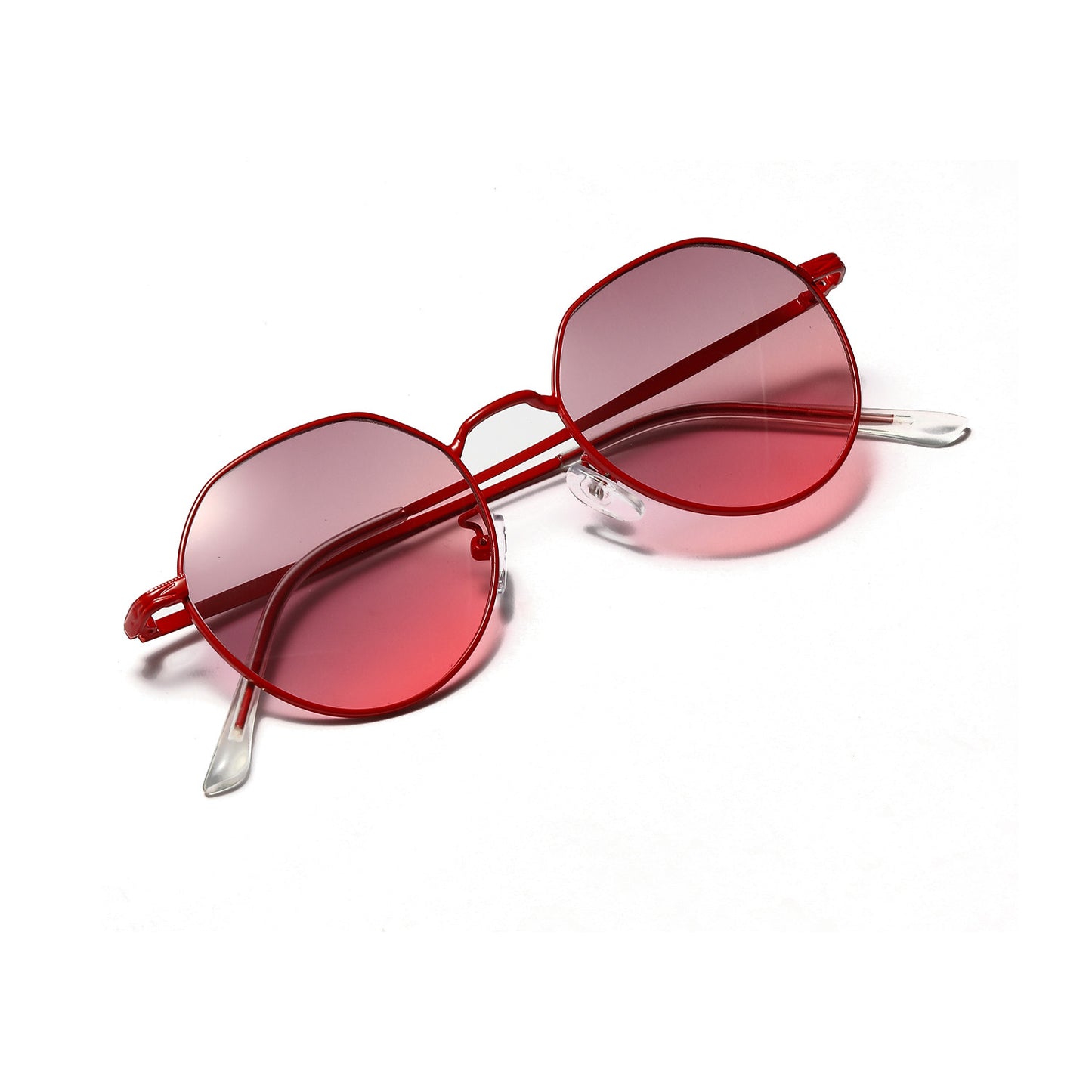 Damen runde Brille mit filigranem Metallgestell Brehn