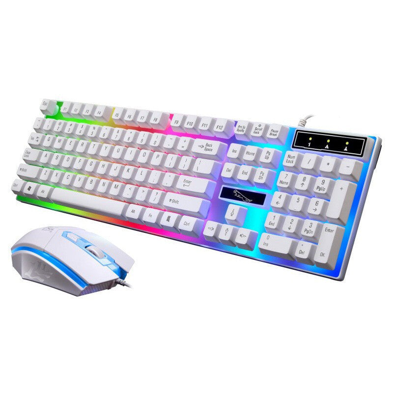 RGB Gaming-Tastatur und Hochpräzisions-Maus-Set Brehn