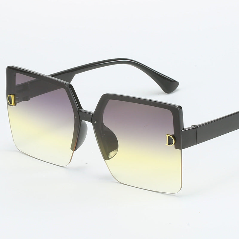 Damen Oversized-Sonnenbrille mit hochwertigem Farbverlauf Brehn