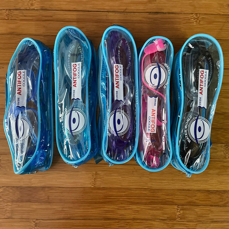 Anti-Beschlag Schwimmbrille mit Schutzlinse Brehn