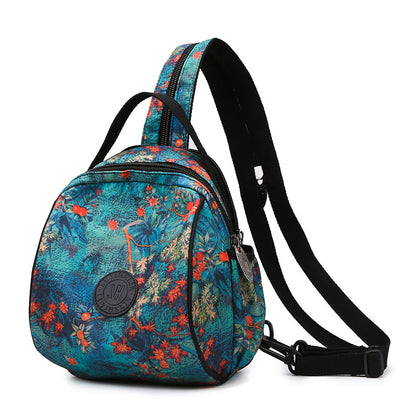 Geometrisch gemusterter Rucksack Brehn