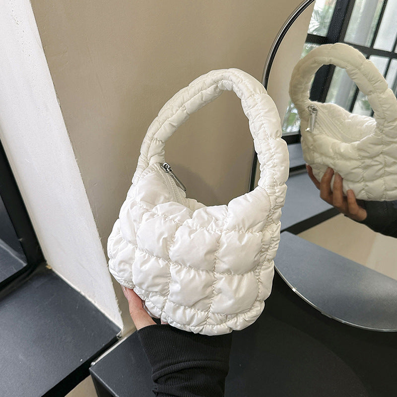 Gepolsterte Puffer-Handtasche