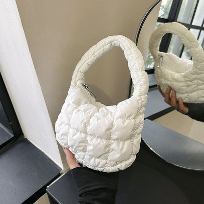 Gepolsterte Puffer-Handtasche