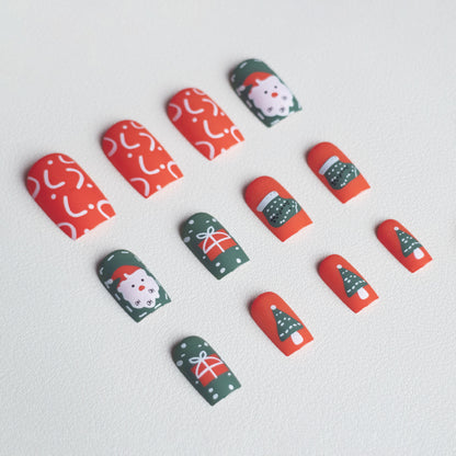 Festliche Winter Themen Nagelkunst