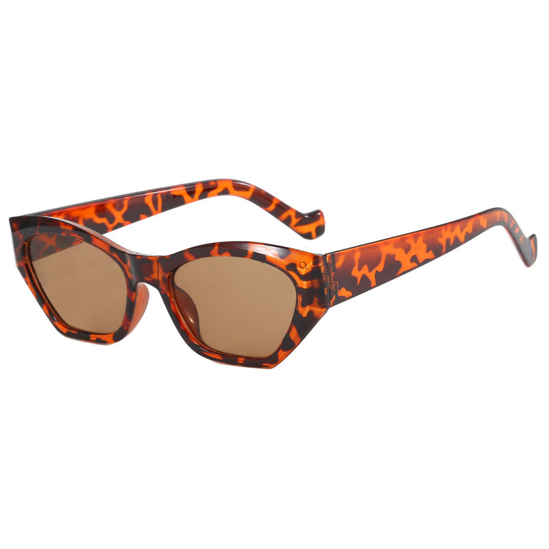 Damen einzigartige geometrische Sonnenbrille Brehn