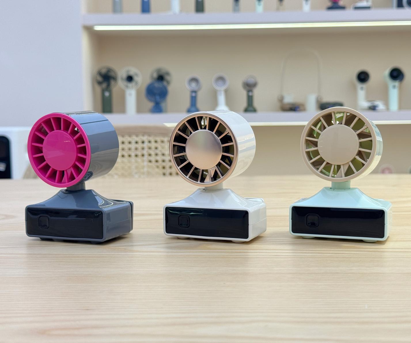 Unisex Tragbarer Handventilator mit leistungsstarkem Akku und kompaktem Design Brehn