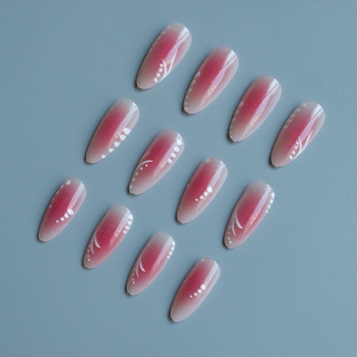 Premium Floral Gel Nagelkunst