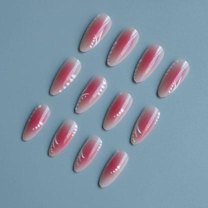 Premium Floral Gel Nagelkunst