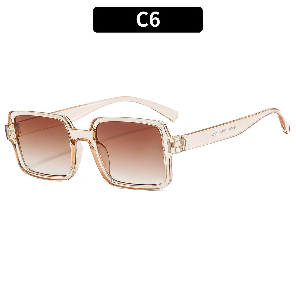 Elegante quadratische Sonnenbrille