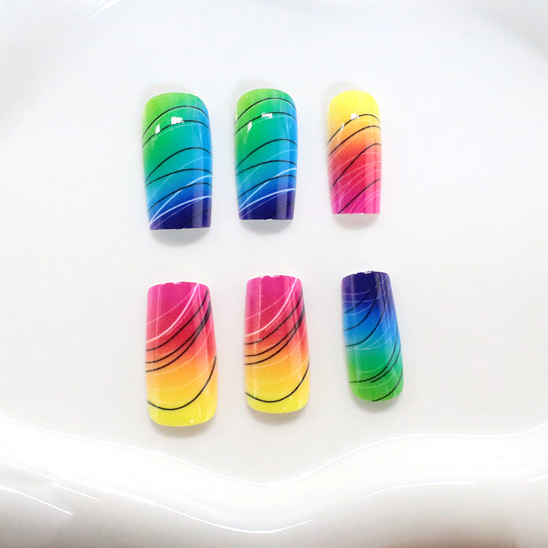Vibrant Ombre Nagelkunst Set Brehn