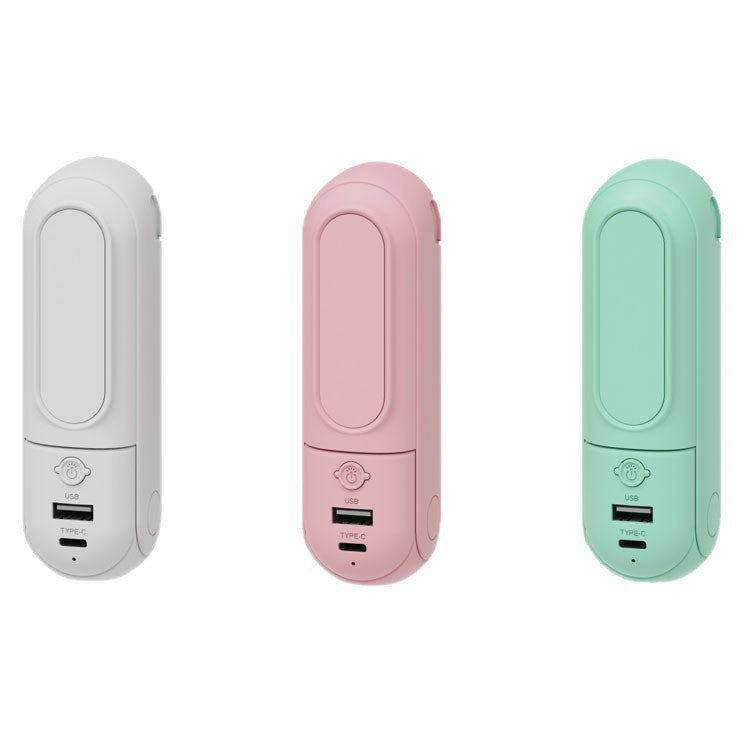 Damen tragbarer Smartphone-Ventilator mit integrierter Powerbank-Funktion Brehn