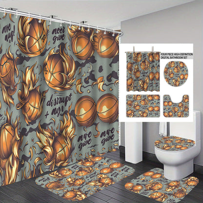 Kreatives Universum-Themen Badezimmer-Set Brehn