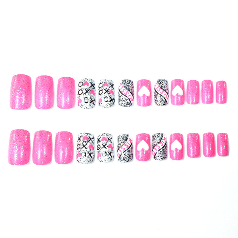 Verspieltes dekoratives Nagelkunst-Set Brehn
