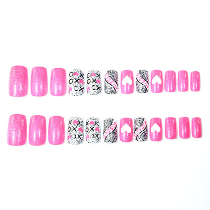 Verspieltes dekoratives Nagelkunst-Set Brehn