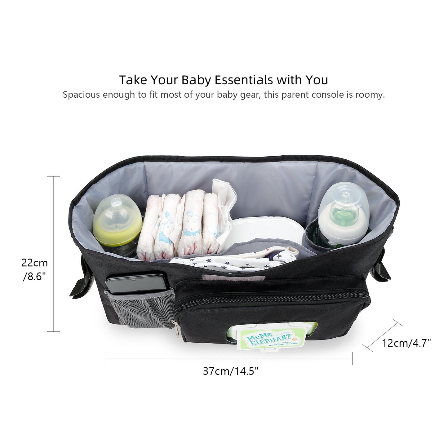Multifunktionale Handtasche Brehn