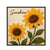 Inspirierende Sonnenblumen Wanddekoration
