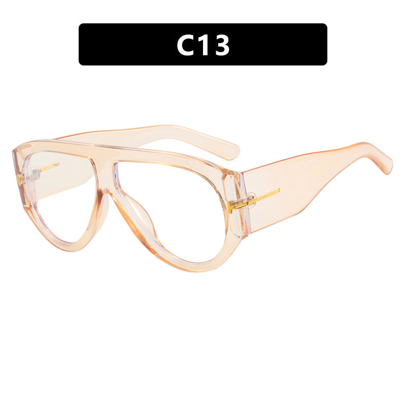 Damen Geometrische Sonnenbrille mit modernem Rahmen und polarisierten Gläsern Brehn