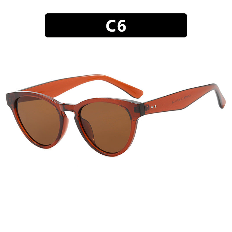 Damen Cat-Eye Sonnenbrille mit UV-Schutz und modischem Rahmen Brehn