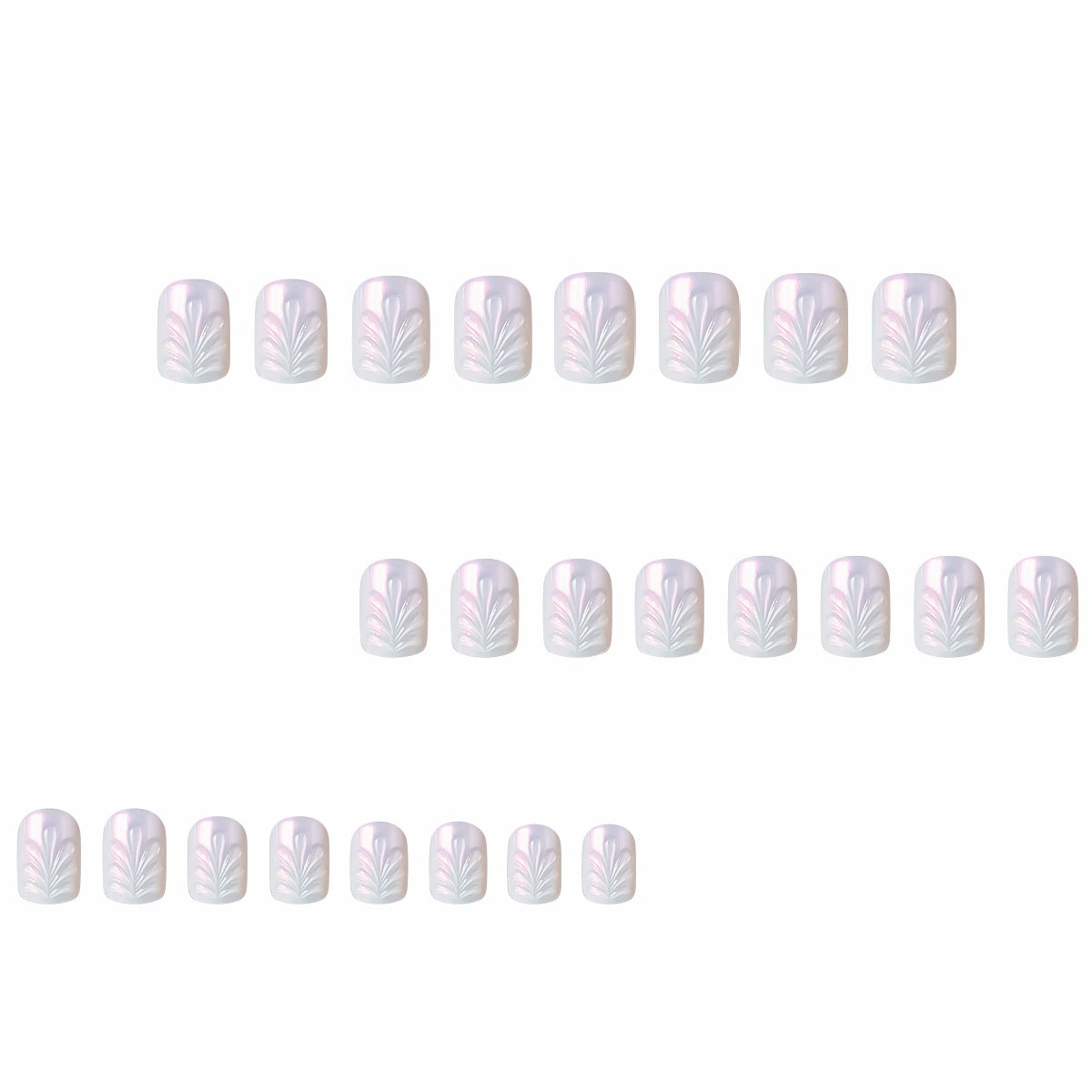 Elegantes strukturiertes Nageldesign Brehn