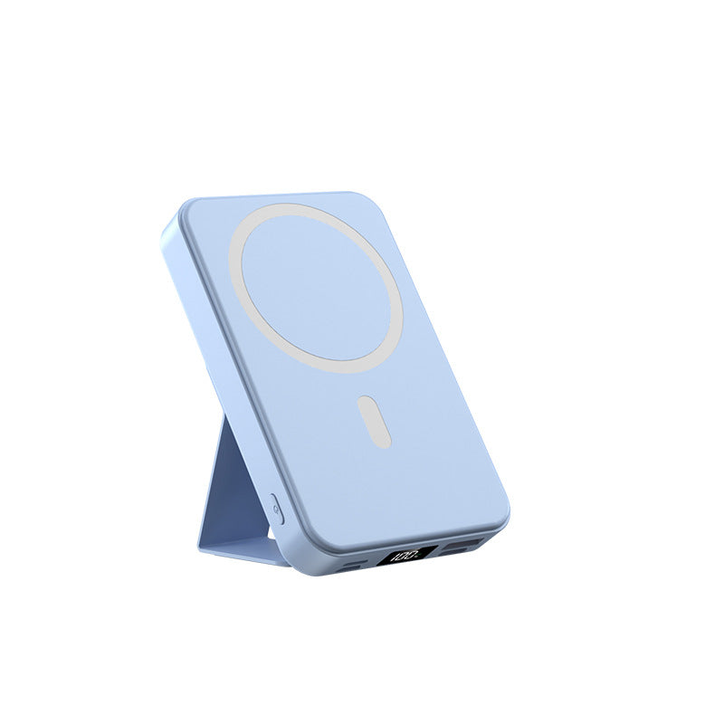 Tragbare Wireless Powerbank mit Integrierten Usb-Kabeln Brehn